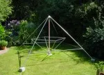 Gartenlandschaft mit Energiepyramide Modell C